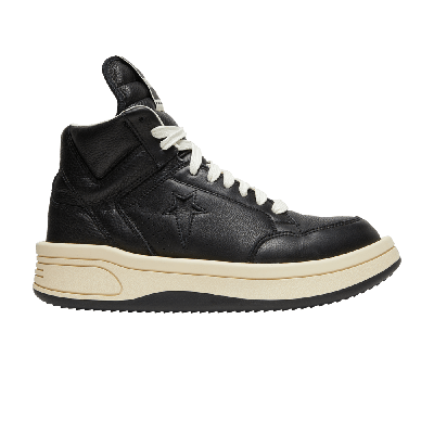 Pre-owned Converse Rick Owens X Drkshdw Turbowpn Mid 'black Cloud Cream'