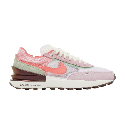 Pre-owned Nike Wmns Waffle One 'rawdacious' In Pink