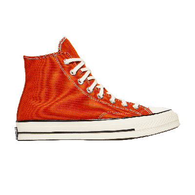 Pre-owned Converse Chuck 70 High 'fire Pit' In Orange