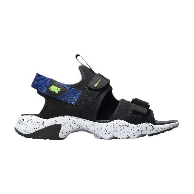 Pre-owned Nike Canyon Sandal 'black Racer Blue'