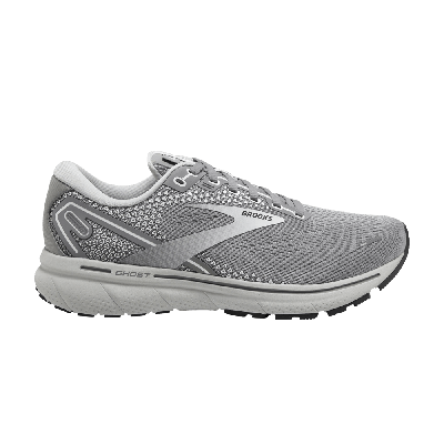 Pre-owned Brooks Wmns Ghost 14 Wide 'alloy' In Grey