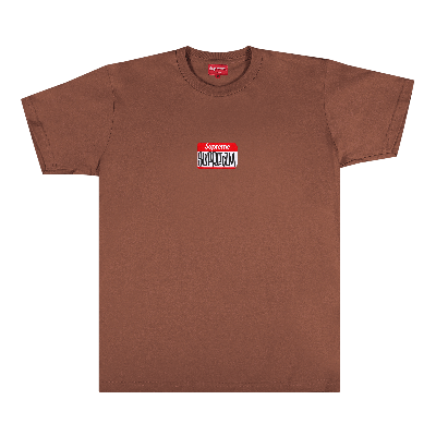 Pre-owned Supreme Gonz Nametag Short-sleeve Top 'brown'