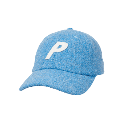 Pre-owned Palace Harris Tweed P 6-panel 'light Blue'