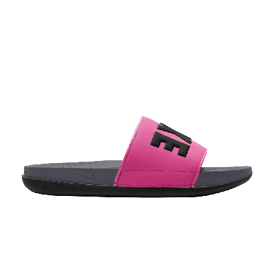 Pre-owned Nike Wmns Offcourt Slide 'pink Blast Black'