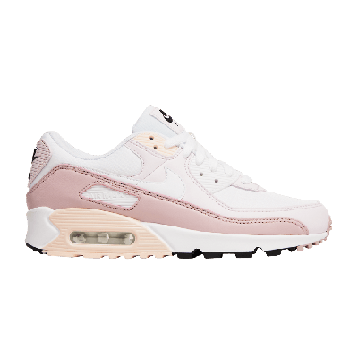 Pre-owned Nike Wmns Air Max 90 'light Violet Champagne' In White