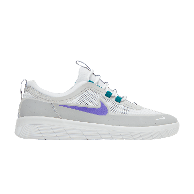 Pre-owned Nike Nyjah Free 2 Sb 'grape' In White