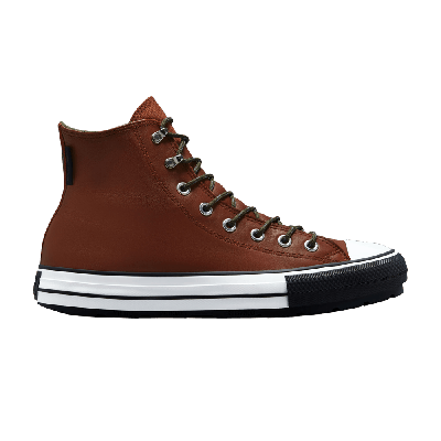 Pre-owned Converse Chuck Taylor All Star Winter High 'cold Fusion - Cedar Bark' In Orange