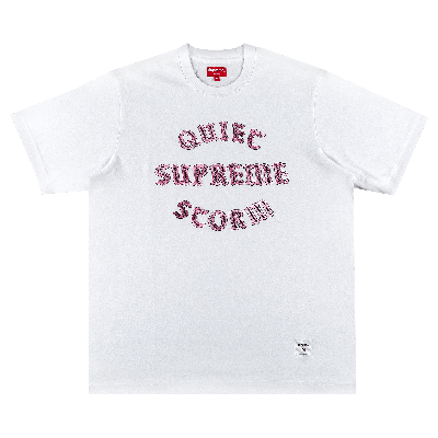 Pre-owned Supreme Quiet Storm Short-sleeve Top 'white'