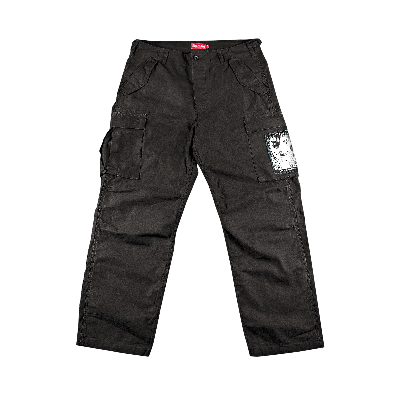 Pre-owned Supreme Kids' X The Crow Cargo Pant 'black'