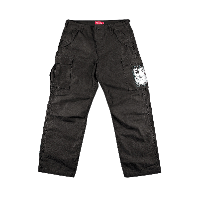 Pre-owned Supreme Kids'  X The Crow Cargo Pant 'black'