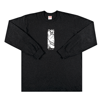Pre-owned Supreme X The Crow Long-sleeve Tee 'black'