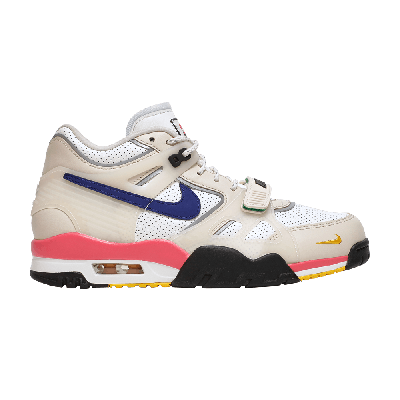 Pre-owned Nike Saquon Barkley X Air Trainer 3 'new York City' In White