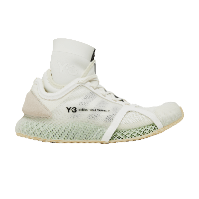 Pre-owned Adidas Originals Y-3 Runner 4d Iow Mid 'core White'