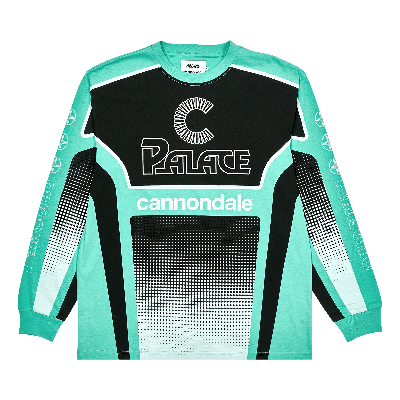 Pre-owned Palace Cannondale Mad Boy Long-sleeve 'mint' In Green