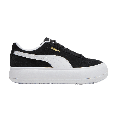 Pre-owned Puma Wmns Suede Mayu 'black White'