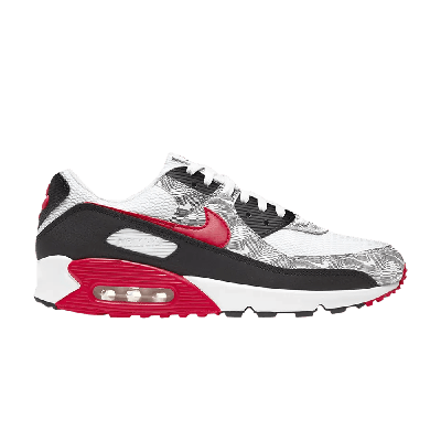 Pre-owned Nike Air Max 90 'topography' In White