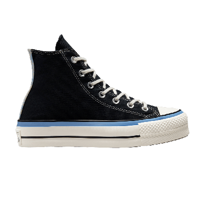 Pre-owned Converse Wmns Chuck Taylor All Star Platform High 'hybrid Floral' In Black
