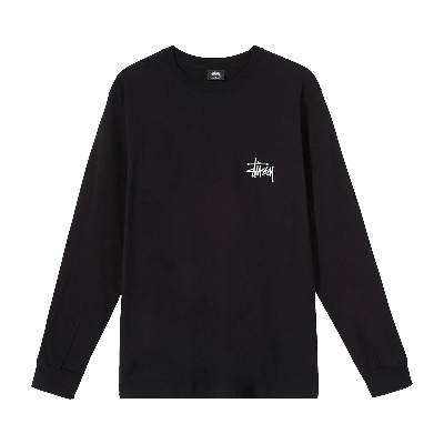 Pre-owned Stussy Basic Long-sleeve Tee 'black'