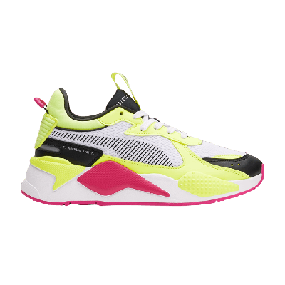 Pre-owned Puma Wmns Rs-x 'electric Lights' In Yellow