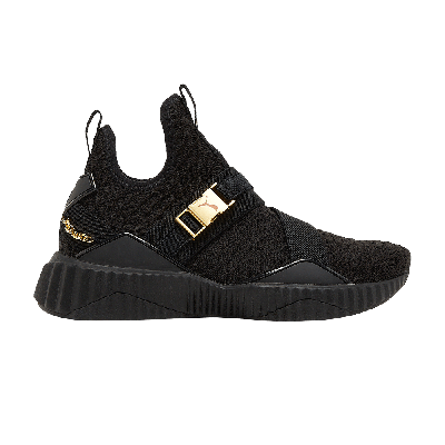 Pre-owned Puma Wmns Defy Mid 'black Gold'