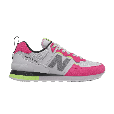 Pre-owned New Balance Wmns 574 'white Pink Glow'