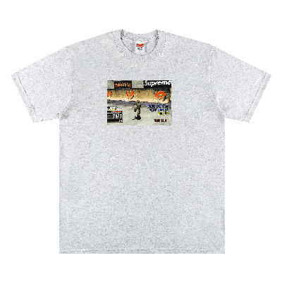 Pre-owned Supreme X Thrasher Game Tee 'ash Grey'
