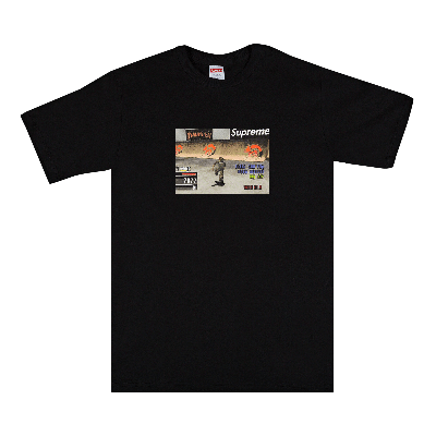 Pre-owned Supreme X Thrasher Game Tee 'black'