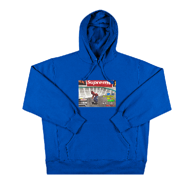 Pre-owned Supreme X Thrasher Hooded Sweatshirt 'royal' In Blue