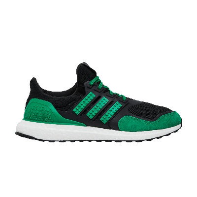 Pre-owned Adidas Originals Lego X Ultraboost Dna 'color Pack - Green' In Black