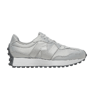 Pre-owned New Balance Wmns 327 'light Aluminum Gunmetal' In Grey
