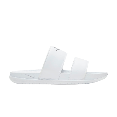 Pre-owned Nike Wmns Offcourt Duo Slide 'white Black'