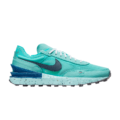 Pre-owned Nike Wmns Waffle One Crater Se 'dynamic Turquoise' In Blue