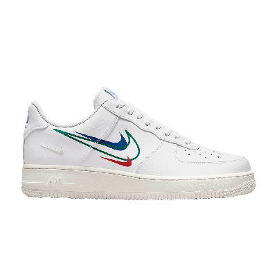 Pre-owned Nike Air Force 1 Low 'multi-swoosh' In White