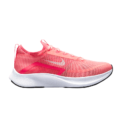 Pre-owned Nike Wmns Zoom Fly 4 'lava Glow Racer Pink'