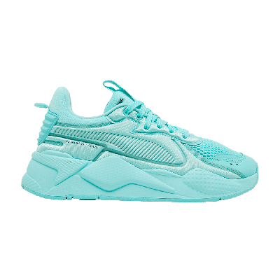 Pre-owned Puma Wmns Rs-x Softcase 'electro Aqua' In Blue