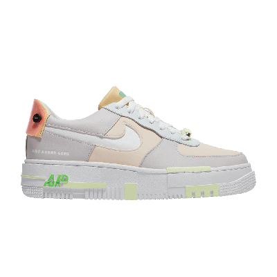 Pre-owned Nike Wmns Air Force 1 Pixel 'have A Good Game' In Pink