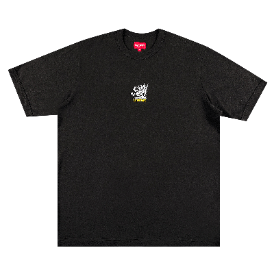 Pre-owned Supreme Dragon Ringer Tee 'black'