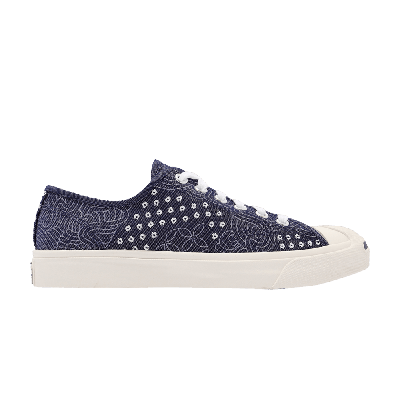 Pre-owned Converse Jack Purcell Hybrid Low 'world Denim - Midnight Navy' In Blue