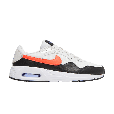 Pre-owned Nike Air Max Sc 'platinum Tint Bright Crimson' In Grey