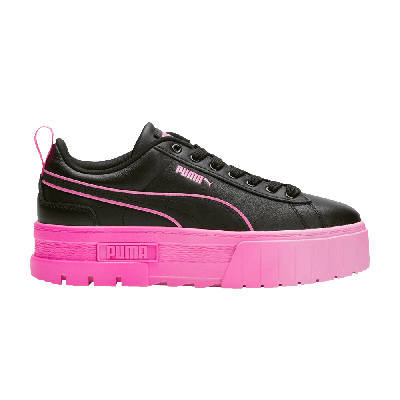 Pre-owned Puma Wmns Mayze 'breast Cancer Awareness' In Black