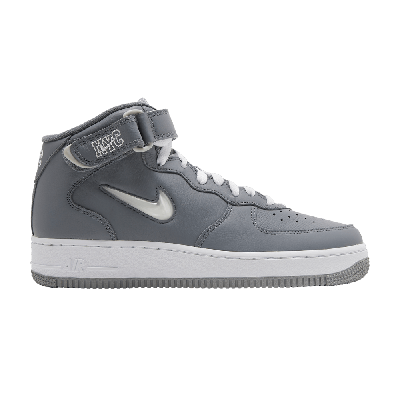 Pre-owned Nike Air Force 1 Mid Jewel Qs 'nyc - Cool Grey'