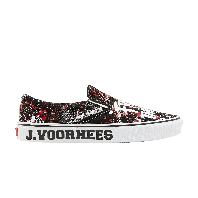 Pre-owned Vans House Of Terror X Classic Slip-on 'friday The 13th' In Black
