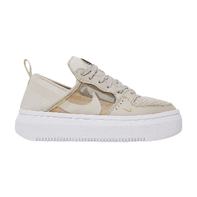 Pre-owned Nike Wmns Court Vision Alta Txt 'cream'