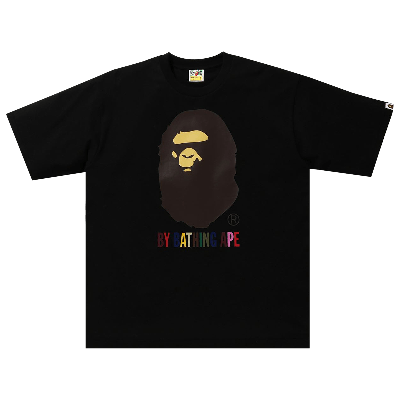 Pre-owned Bape Colors By Bathing Ape Relaxed Fit Tee 'black'