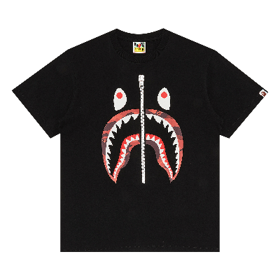 Pre-owned Bape Shark Tee 'black'