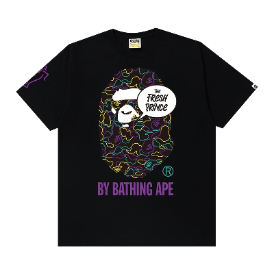 Pre-owned Bape The Fresh Prince Tee 'black'