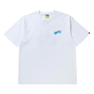 Pre-owned Bape Baby Milo Rock Band Rlx Tee 'white'