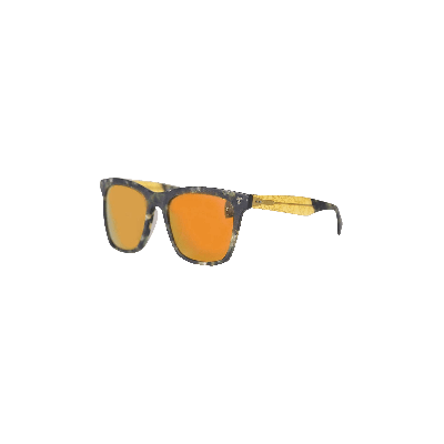 Pre-owned Bape Sunglasses 'camo' In Green