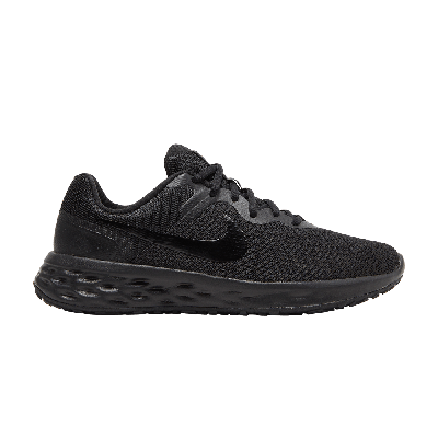 Pre-owned Nike Wmns Revolution 6 Next Nature 'triple Black'