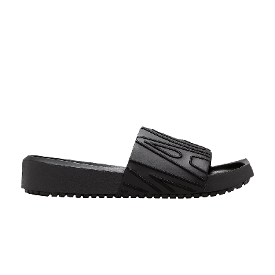 Pre-owned Air Jordan Wmns Jordan Nola Slide 'triple Black'